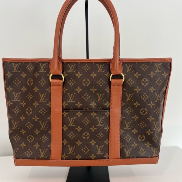 Louis Vuitton Brown Monogram Tote Bag - Picture 1 of 11